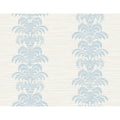 Seabrook Designs Palm Frond Stripe Stringcloth Unpasted Wallpaper