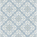 Seabrook Designs Plumosa Tile Unpasted Wallpaper