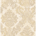 Seabrook Designs Loralie Damask Unpasted Wallpaper 20.5 In. W X 33 Ft. L