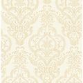 Seabrook Designs Marcellette Damask Unpasted Wallpaper