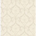 Seabrook Designs Mirielle Damask Unpasted Wallpaper