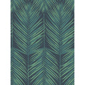 Seabrook Designs Beach House Paradise Palm Leaf Unpasted Wallpaper