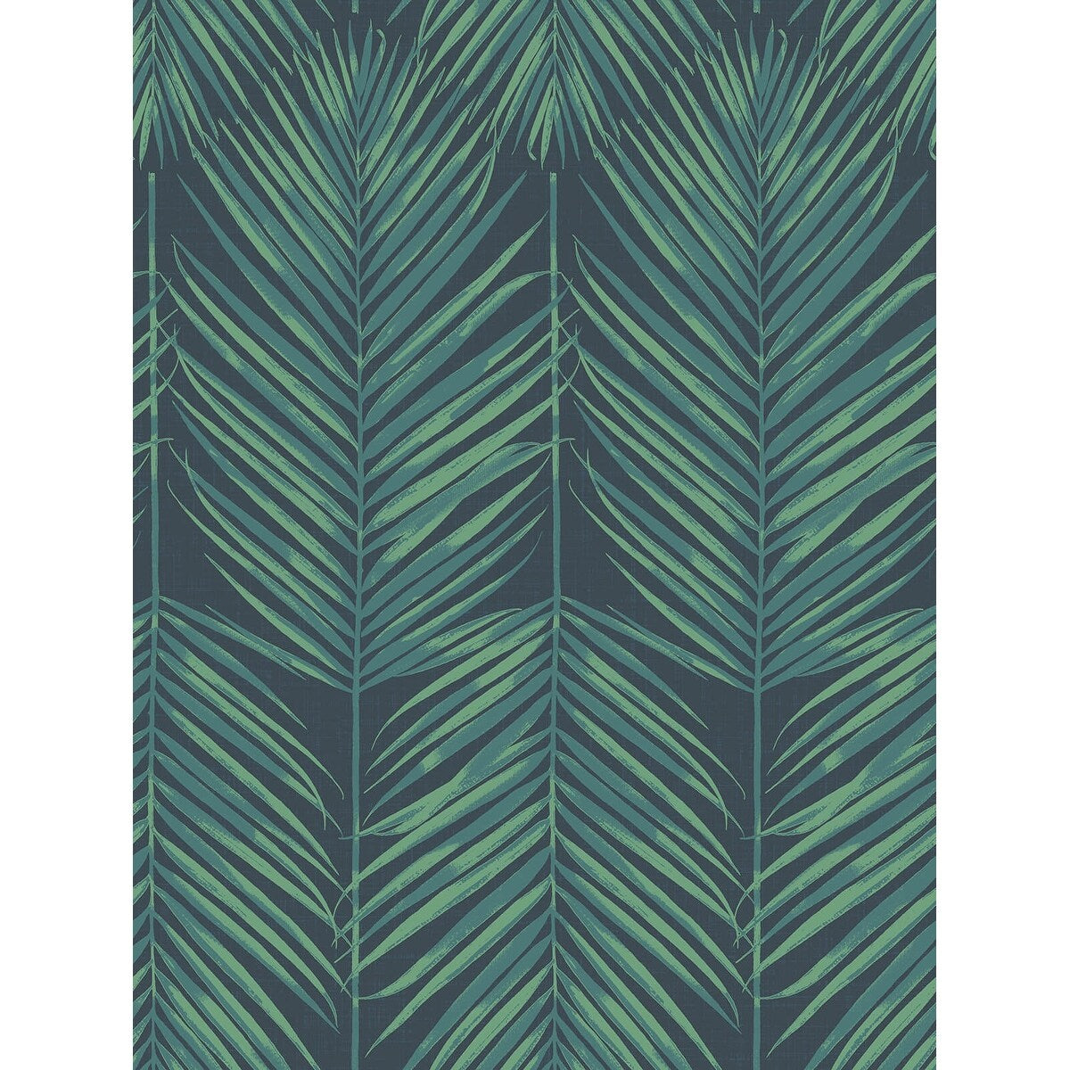 Seabrook Designs Beach House Paradise Palm Leaf Unpasted Wallpaper