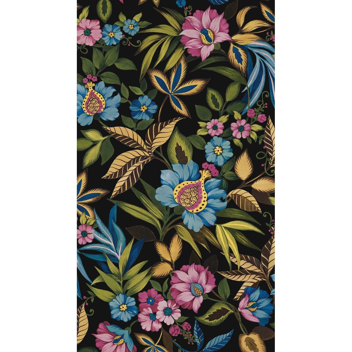 Seabrook Designs Raya Unpasted Wallpaper