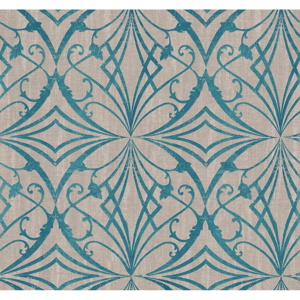 Seabrook Designs Romee Lattice Unpasted Wallpaper
