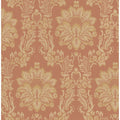 Seabrook Designs Sabrina Acanthus Damask Unpasted Wallpaper