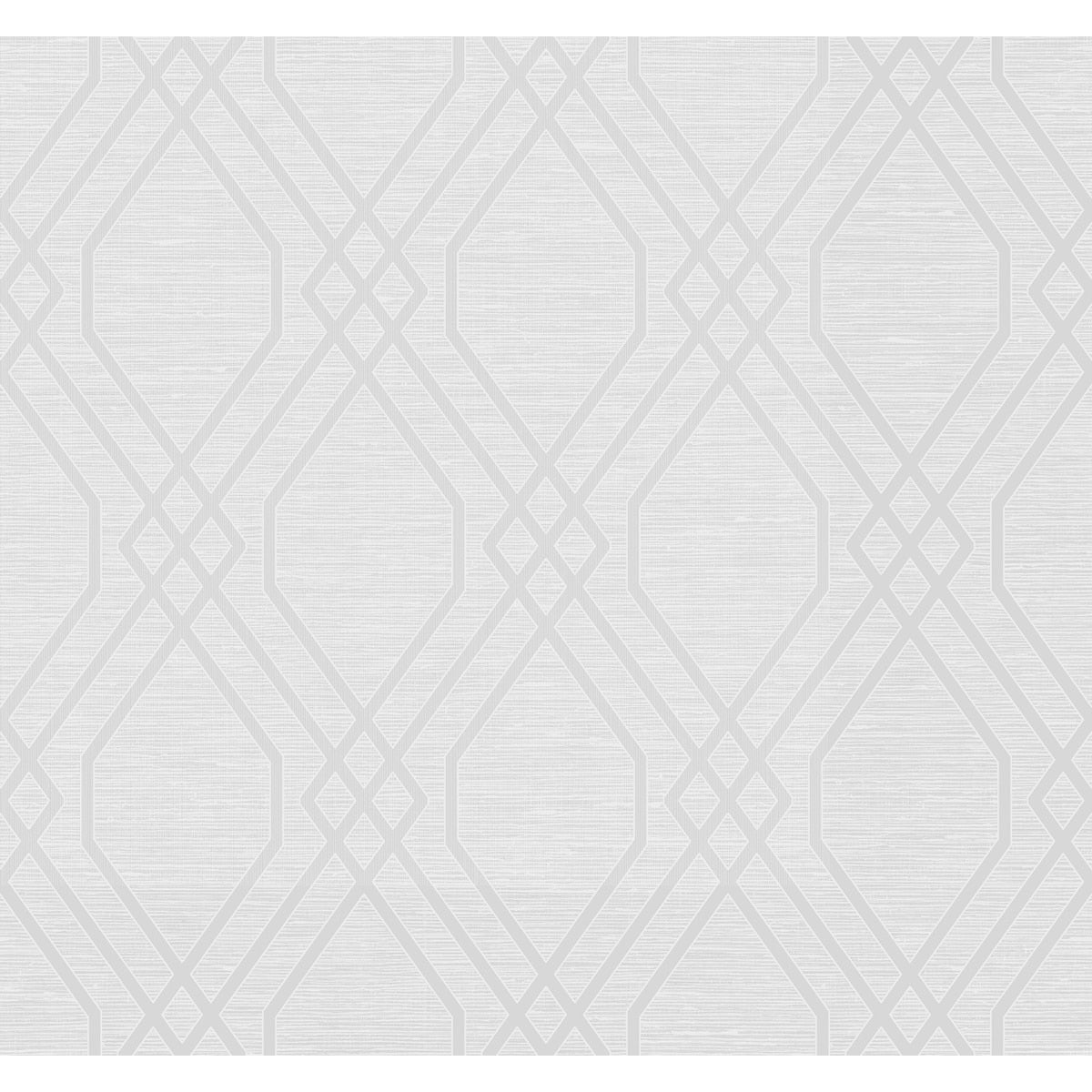 Seabrook Designs String Diamond Unpasted Wallpaper 27 In. W X 27 Ft. L