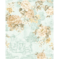 Seabrook Designs Toinette Floral Toile Unpasted Wallpaper 20.5 In. W X 18 Ft. L