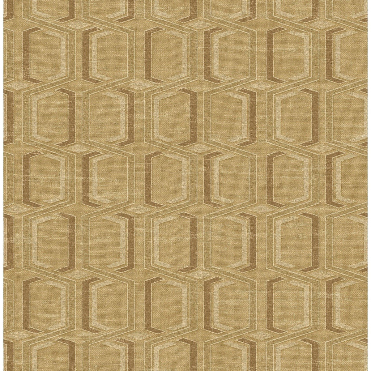 Seabrook Designs Wynnewood Geo Unpasted Wallpaper