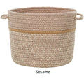 Seaport Wool Blend Storage Baskets.
