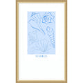 Seashells By Treechild Wood Framed Wall Art Print