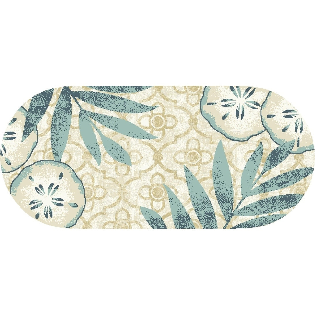 Seaside Sand Dollar Rug 20 X44