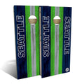 Seattle Football Cornhole Set Choose Your Size Accessories