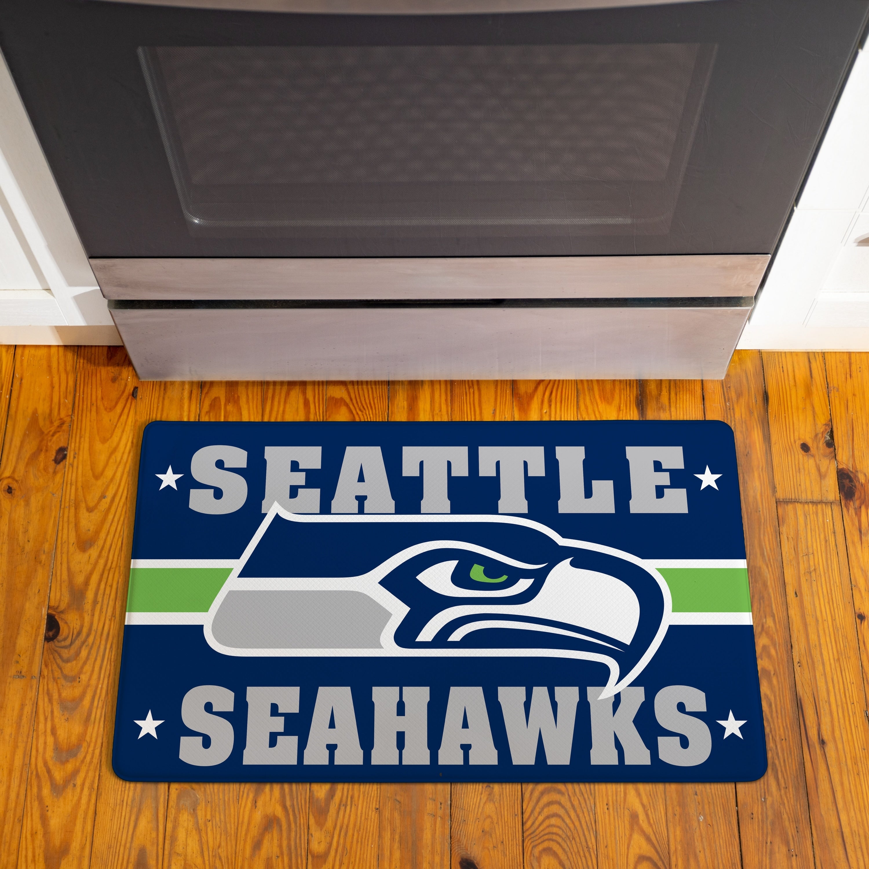 Seattle Seahawks Anti Fatigue Door Mat 30 X 18