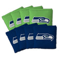 Seattle Seahawks Nfl Dual Sided Pro Stop Slide Cornhole Bags