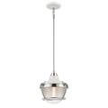 Seaway Passage 10 Inch Wide 1 Light Mini Pendant In Polished Nickel 10In W X 10In D X 10In H