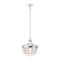 Seaway Passage 14 Inch Wide 1 Light Pendant In White 14In W X 14In D X 14In H