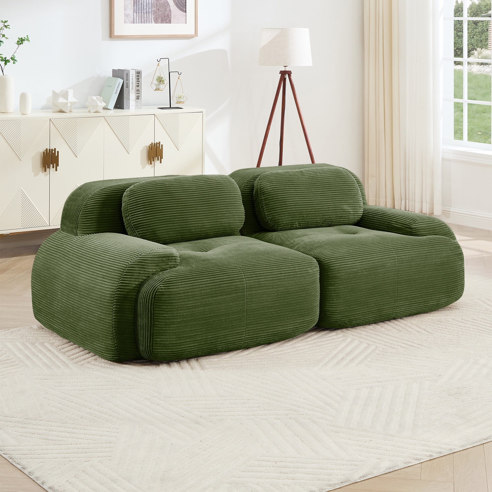 Sectional Sofa Couch Modular Sofa Couch For Living Room Rustic Loveseat Olive Green 2 Seater Sofa Couch Settee