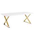 Sector Dining Table White