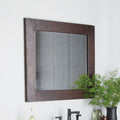 Sedona Antique Copper Large Rectangle Mirror Antique Copper