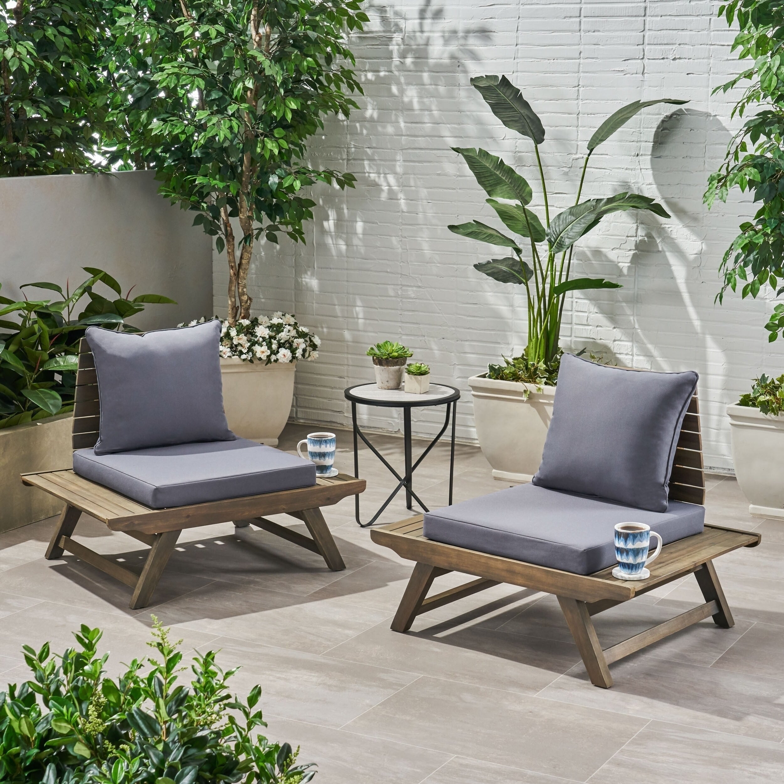 Candleberry Mid Century Tufted Accent Arm Chairs Set Of 2 By Christopher Knight Home
