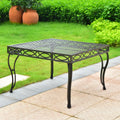 Segovia 30 Inch Iron Coffee Table