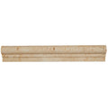 Select Travertine Stone 2X12 Inch Chair Rail In Ivory Classico 2X12