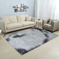 Selena Collection Abstract Grey Modern Area Rug
