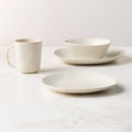 Selene Ivory Stoneware Pasta Bowls Set of 6