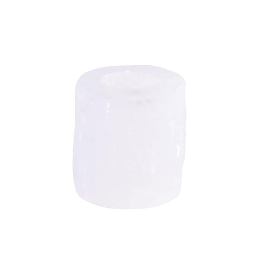 Selenite Candle Holder Small Min 3