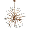 Serendipity 38 Inch Wide 9 Light Chandelier In Matte Gold 38In W X 38In D X 37In H