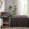 Serenta 4 Piece Luxury Embroidered Bed Sheet Set