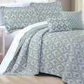Serenta 5 Piece Printed Microfiber Mini Tivoli Quilt Set