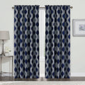 Serenta Charleston Printed 2 Piece Curtain Set 60 X 84