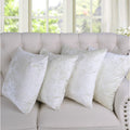 Serenta Crushed Velvet Decorative Throw Pillow Cover Set Of 2 Or 4