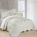 Serenta Damask 4 Piece Bedspread Set