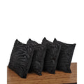 Serenta Embossedmink 4 Pcs Throw Pillow Cushion Case Cover Shell Set