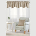 Serenta Jacquard Chenille Galaxy Window Valance Pillow Shell Set