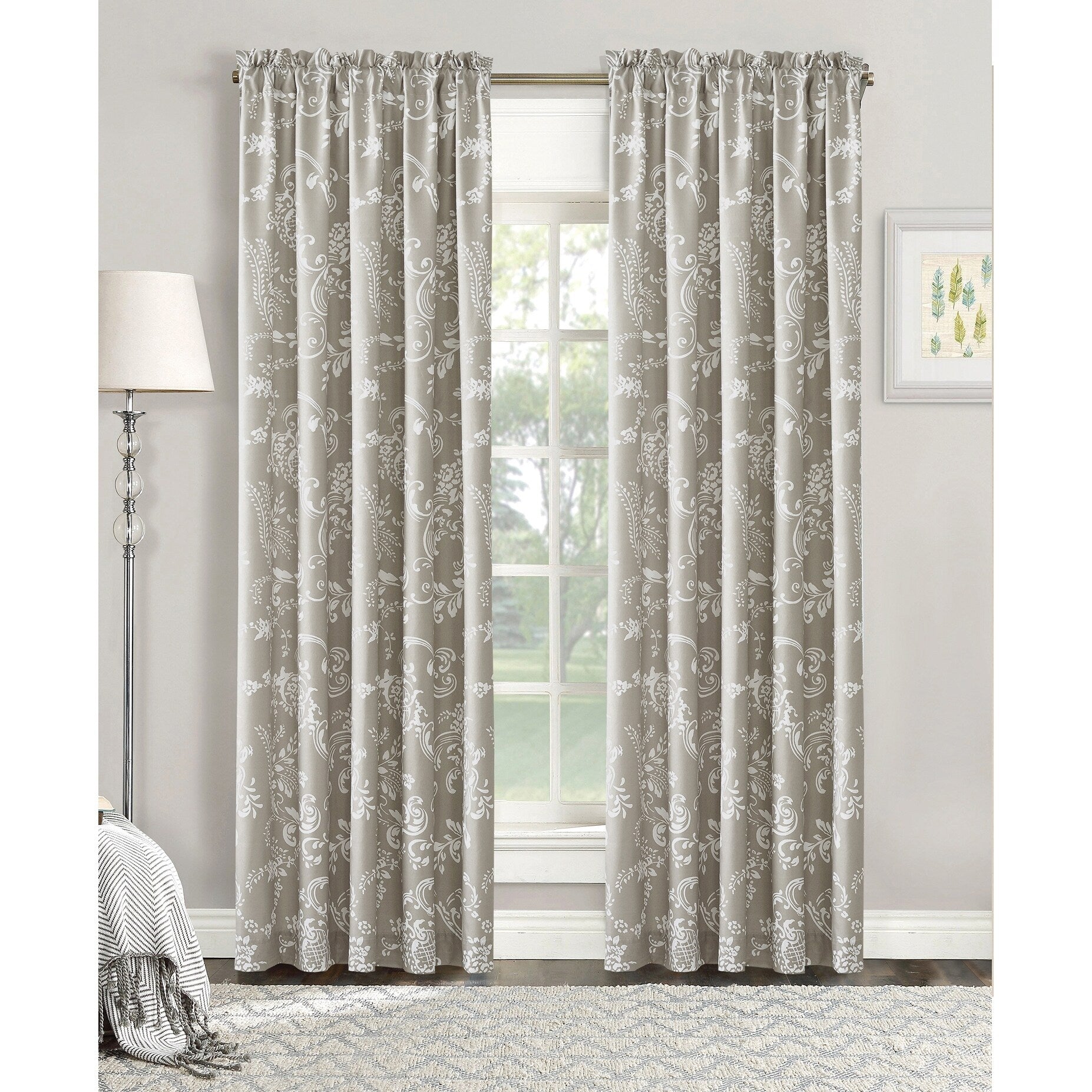 Serenta La Boheme 2 Piece Curtain Set