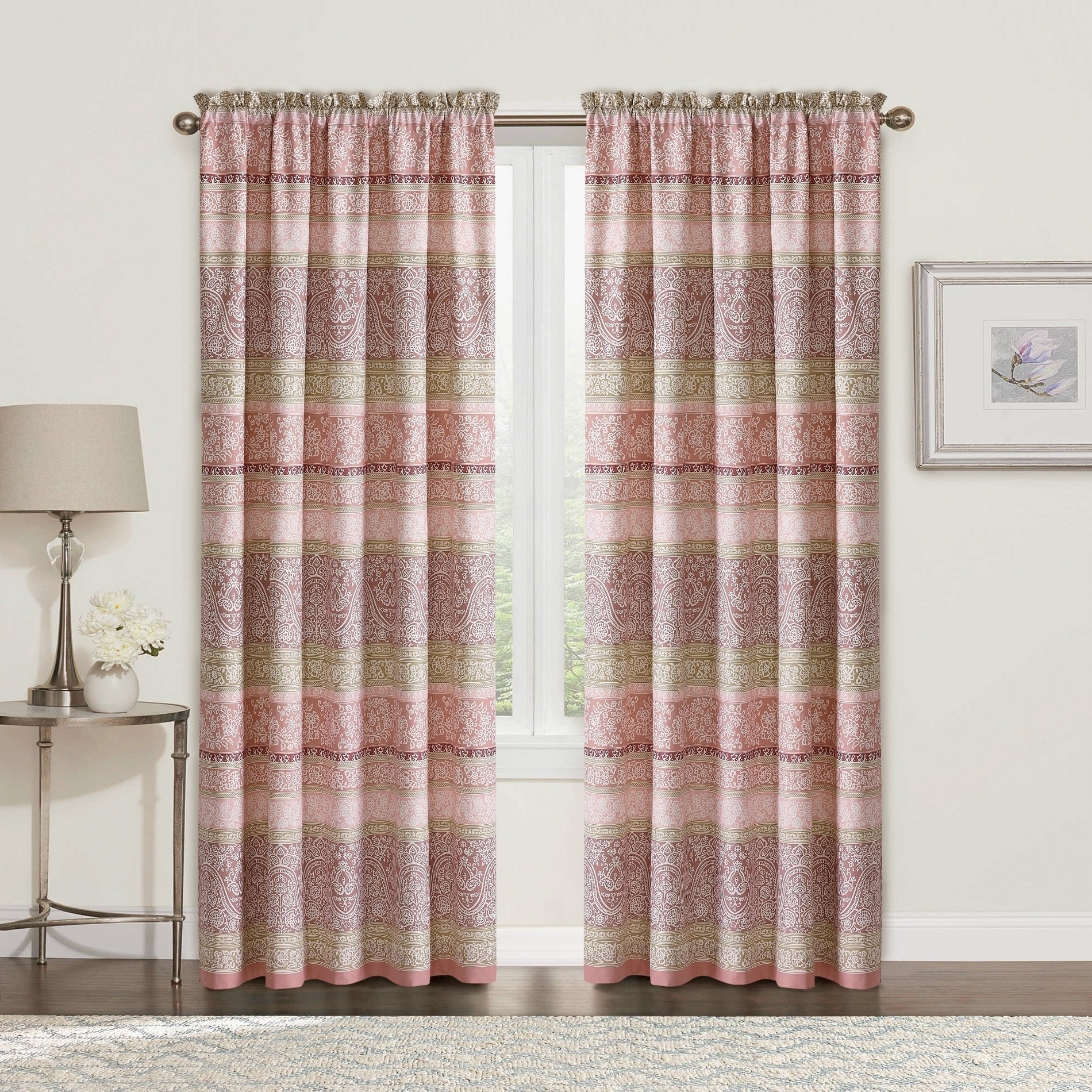 Serenta Marchesa Curtain 2 Piece Set 60 X 84