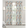 Serenta Marina Medallion Printed Curtain Panel Pair 60 X 84