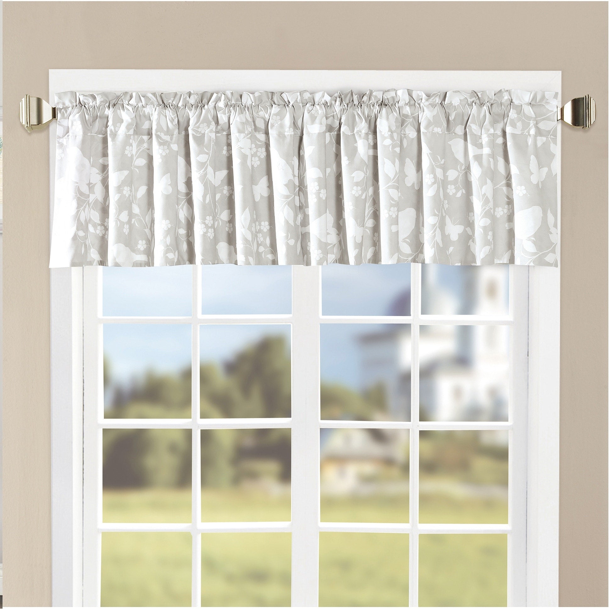 Serenta Printed Bird Song Valance 60 X 18