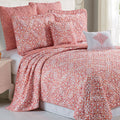 Serenta Revington Printed Microfiber 7 Piece Quilt Set