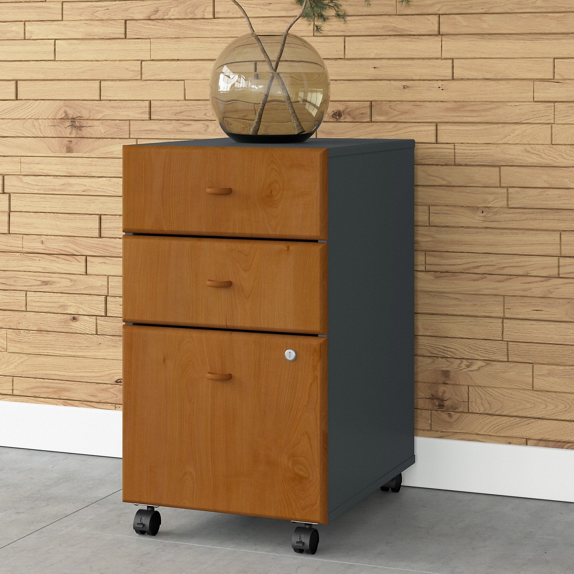 Series A Advantage Beech 3 Drawer File