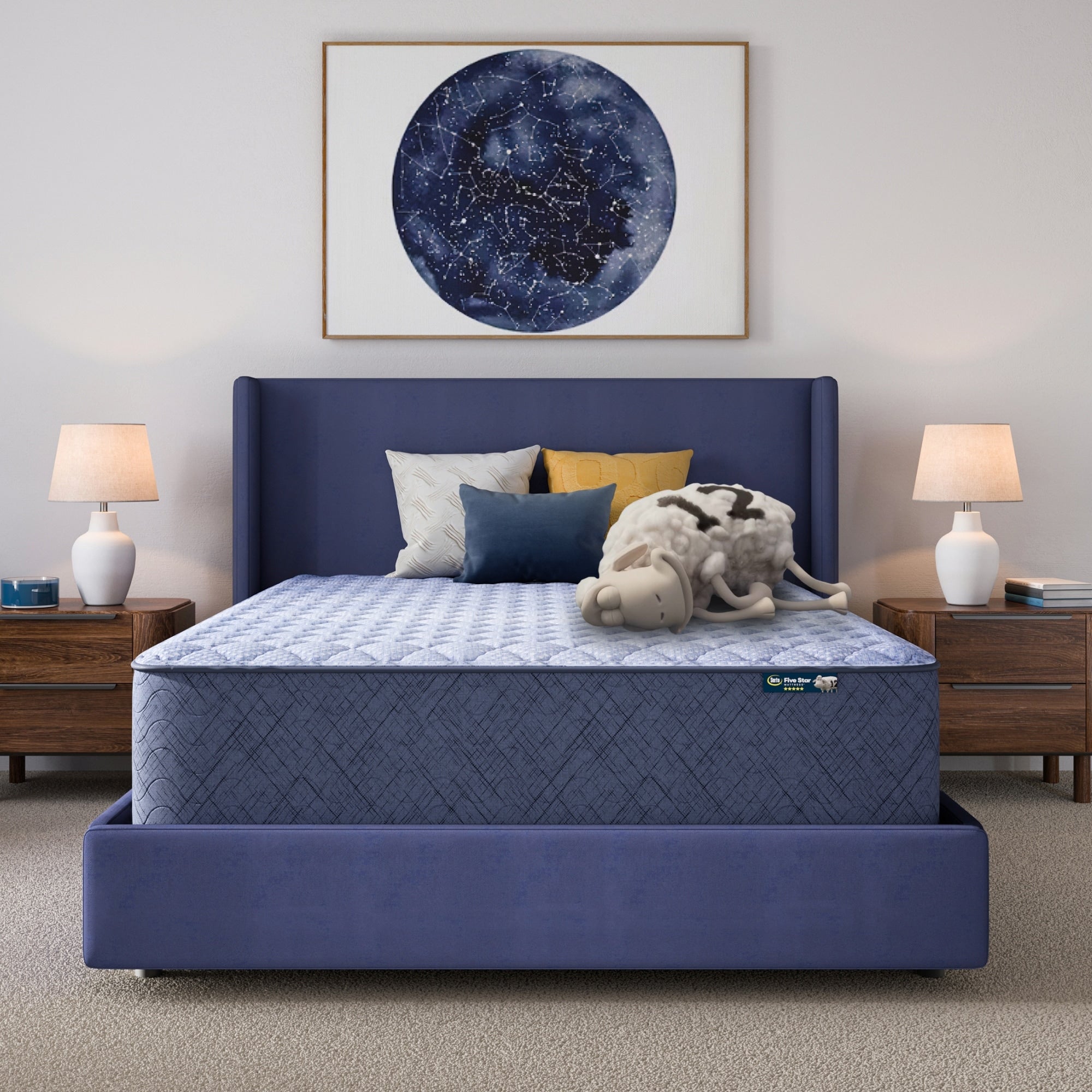 Serta Five Star Mattress Sleep To Go 14 Firm Mattress In A Box