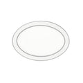 Serving Platter 14 Bone China Arianna