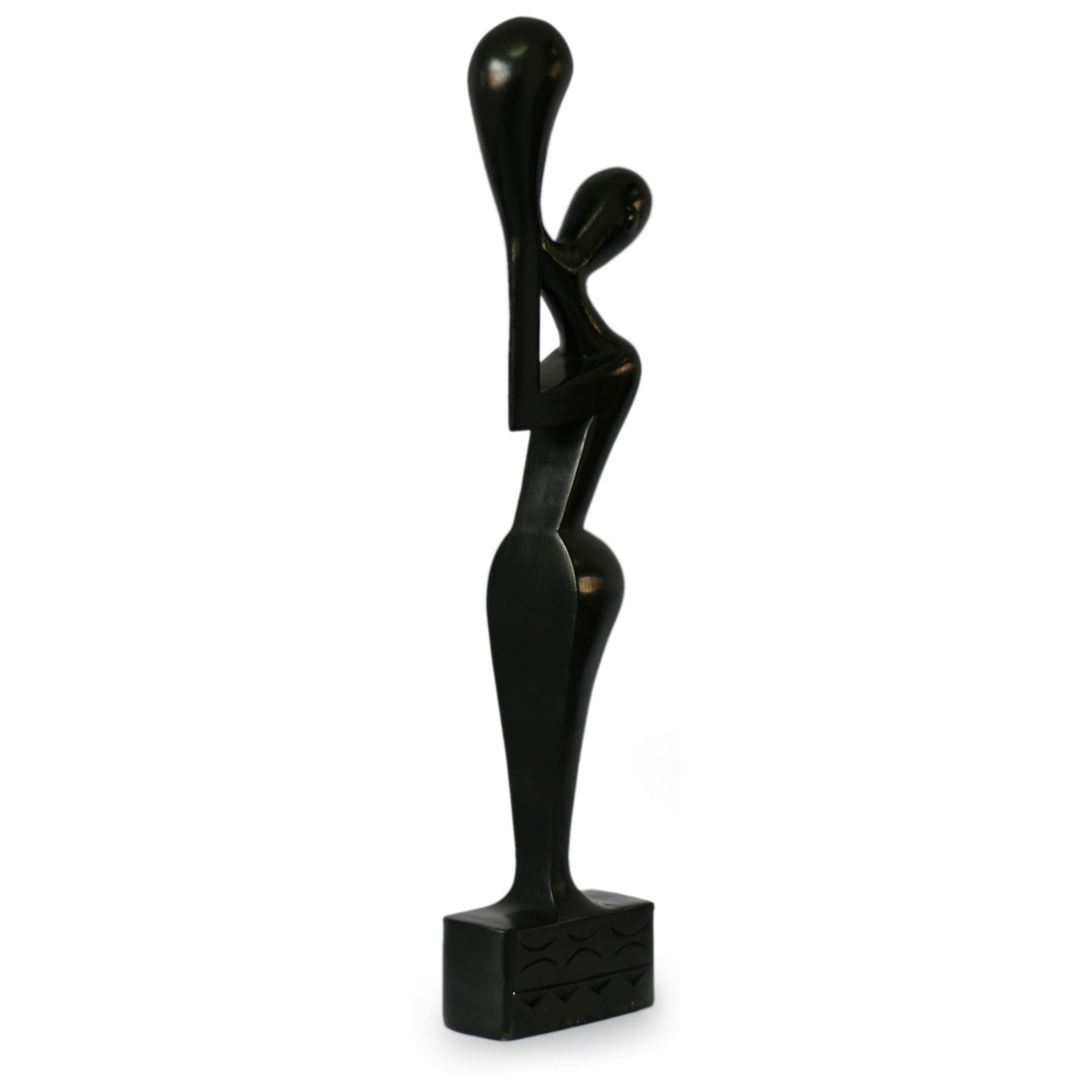 Sese Wood Call To Unity Sculpture Ghana