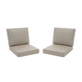 Set Of 2 4 6 Sunbrella Deep Seating Cushion For Outdoor Furniture