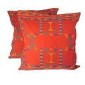 Handmade Set Of 2 Cotton Sequences Cushion Covers India