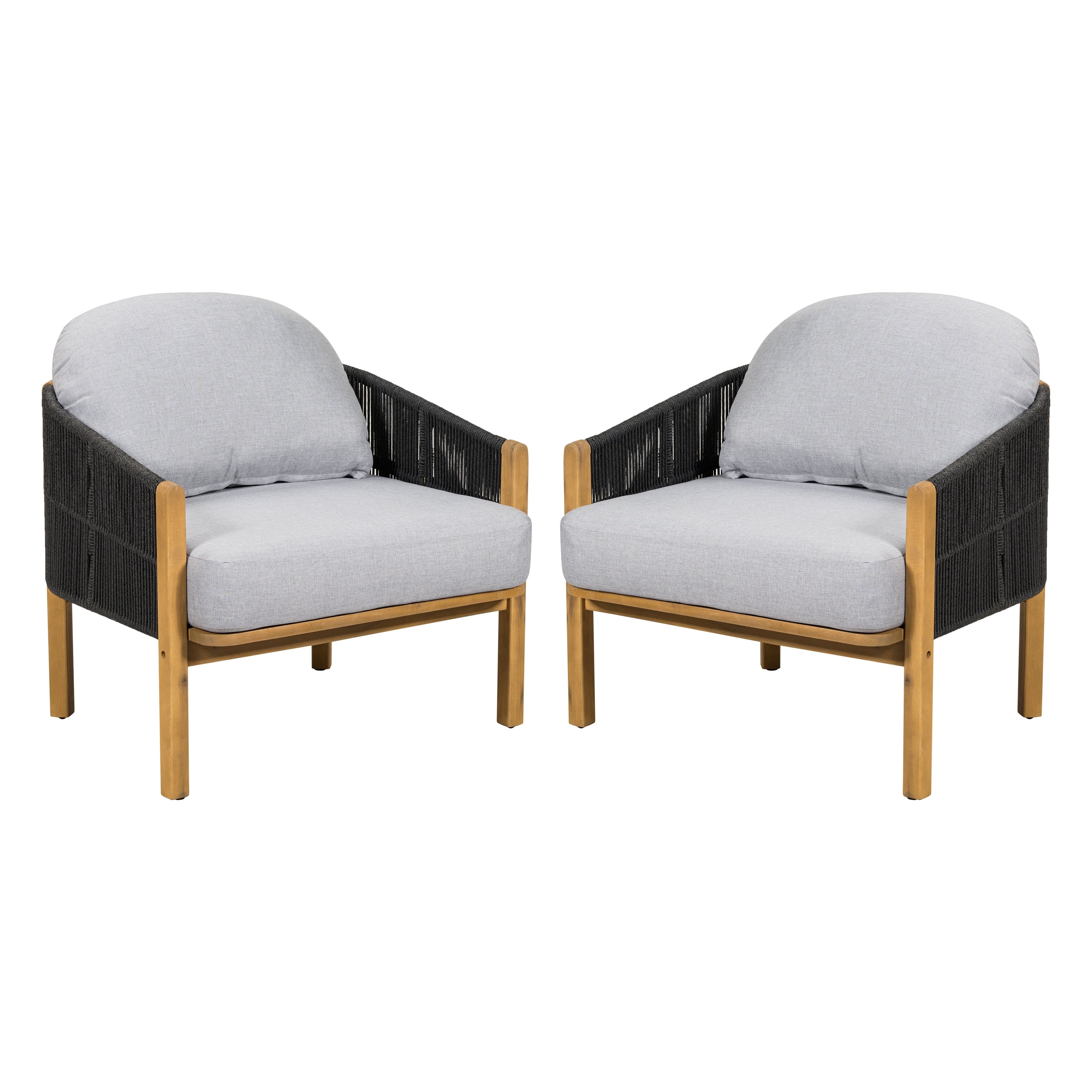 Set Of 2 Leisure Chair Dining Chair Club Chair With Wood Frame Padded Chair Office Chair Reception Chair Side Chair